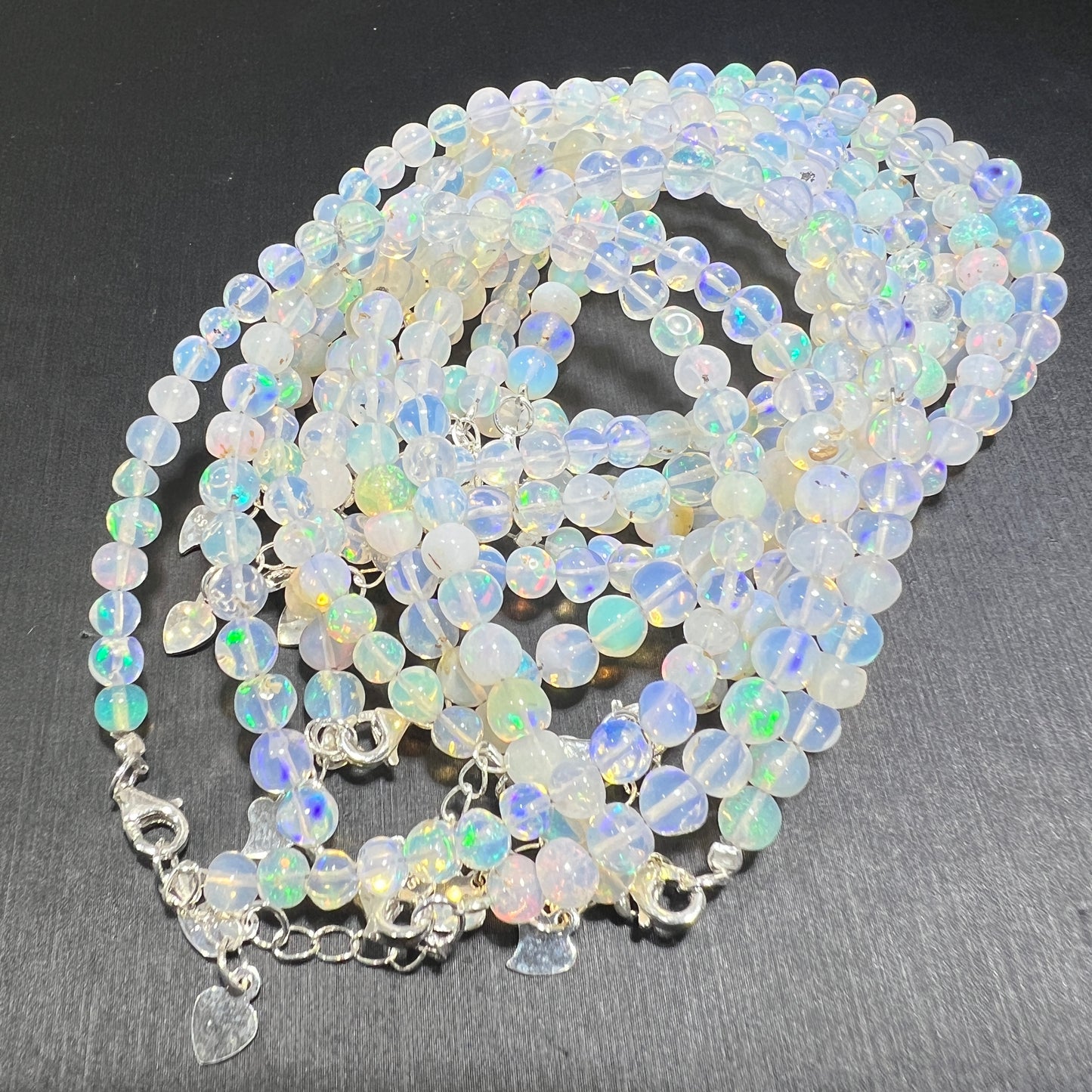 Opal bracelet silver 925
