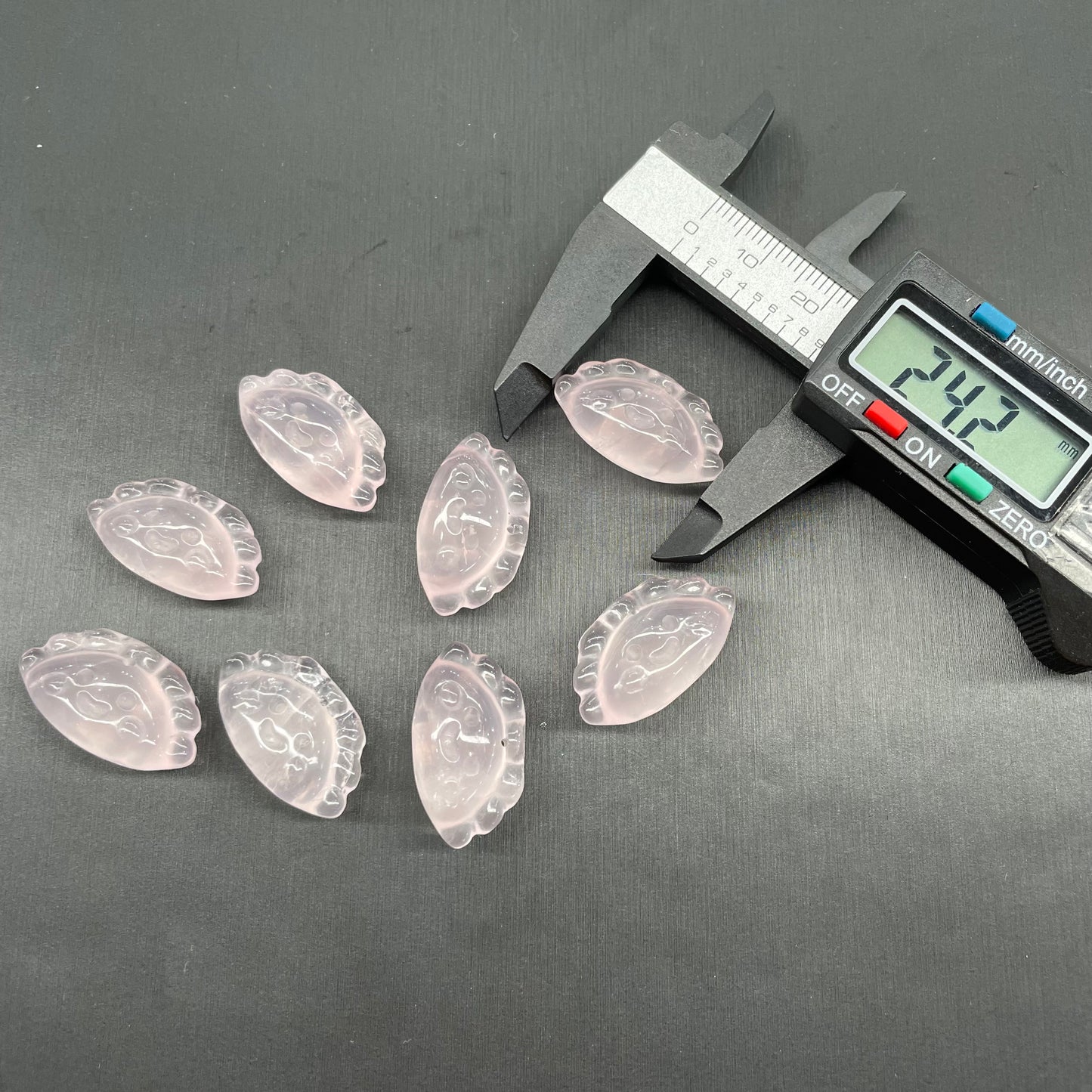 Rose quartz dumpling