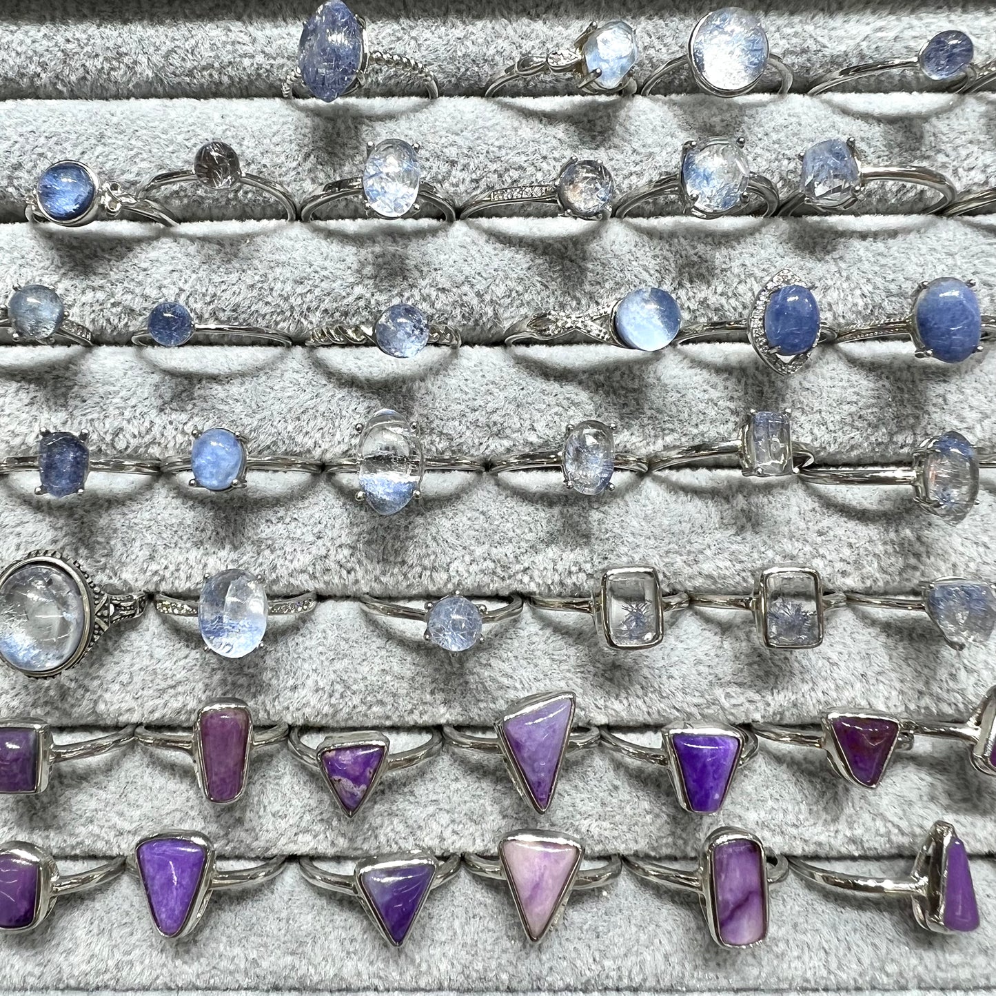 Dumortierite & sugilite