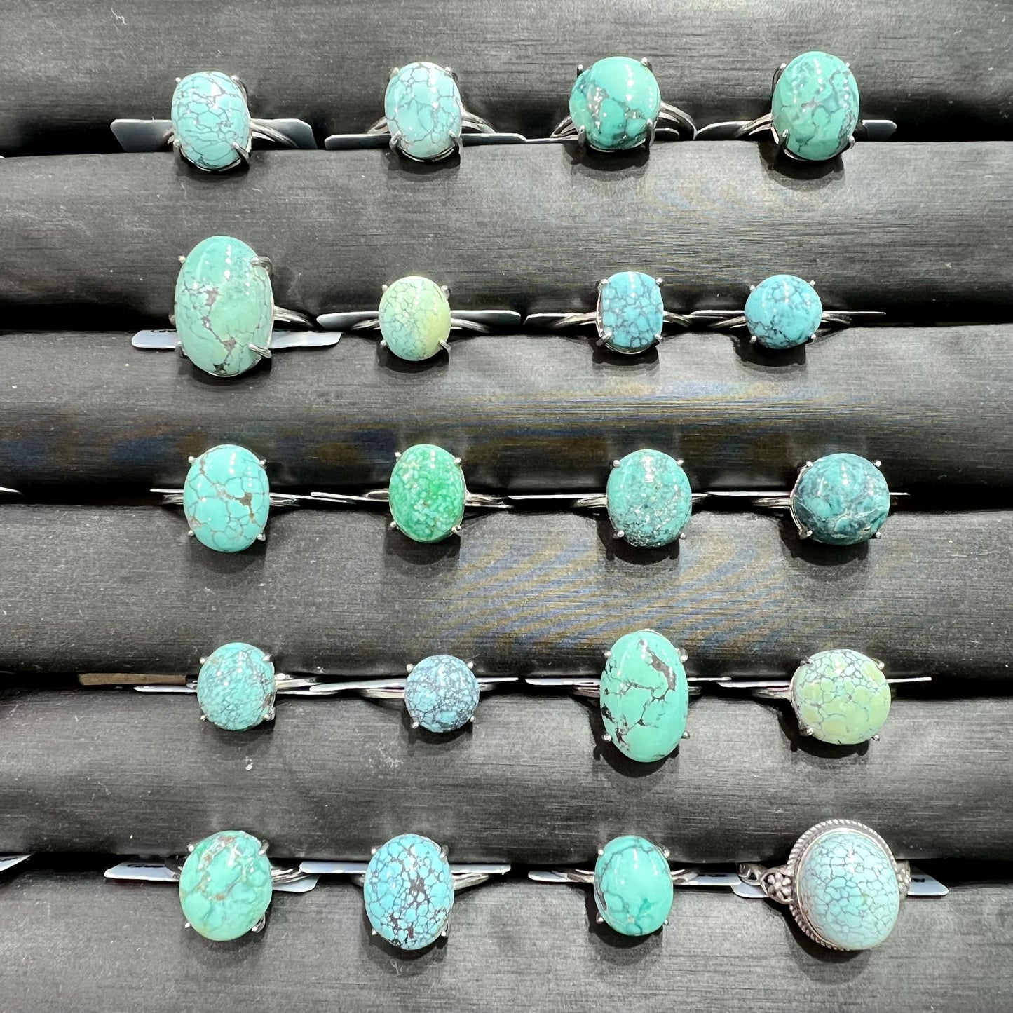 Turquoise ring silver