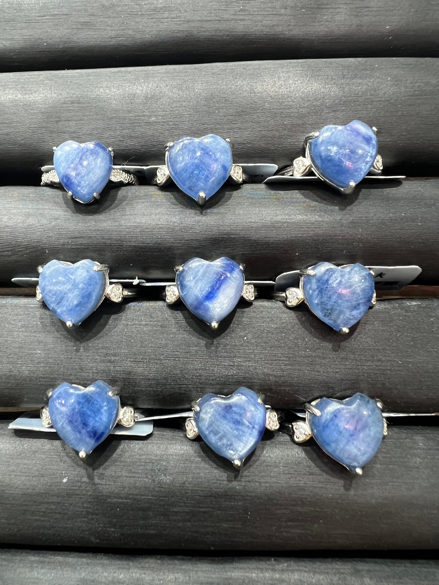 Kayanite ring silver