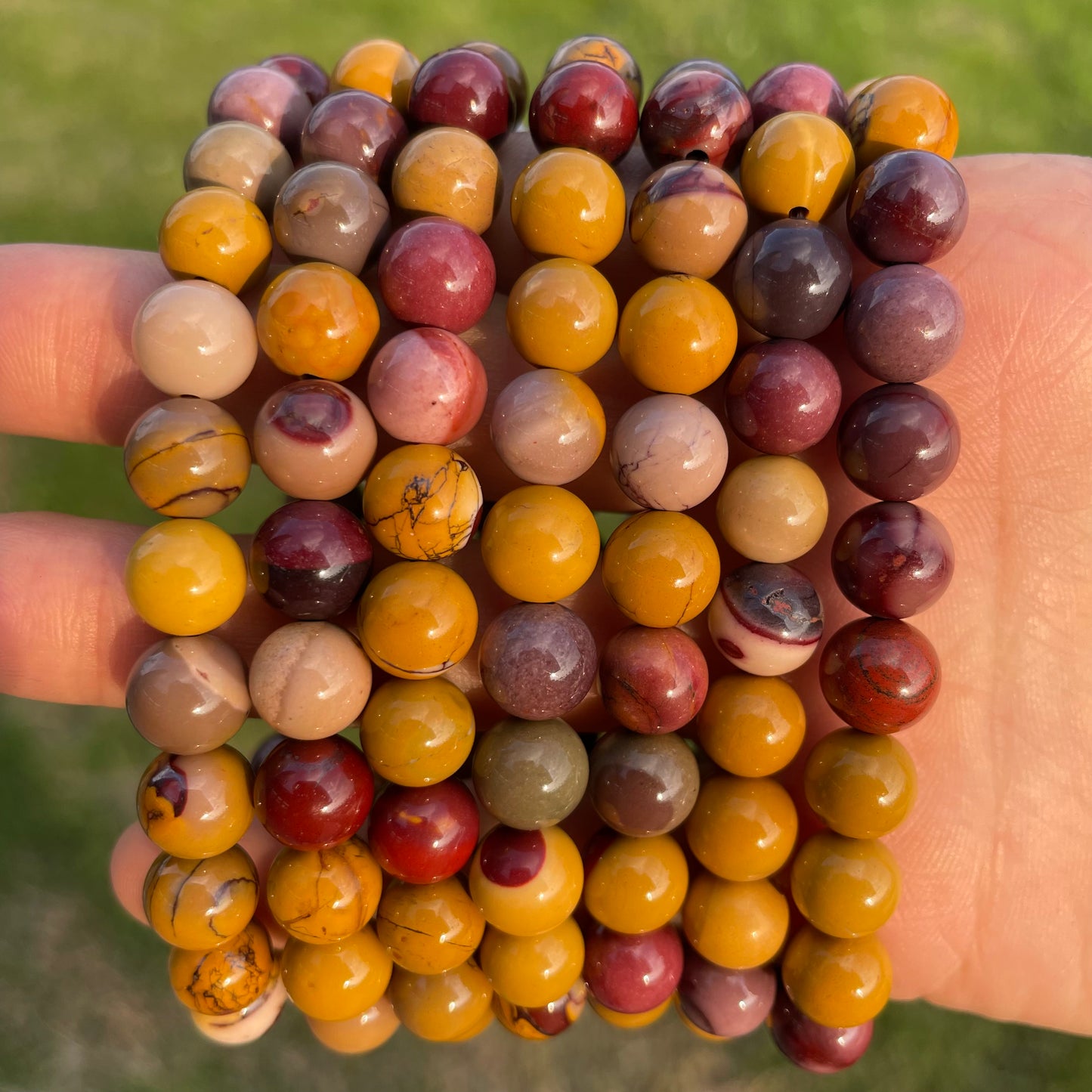 Mookaite bracelet