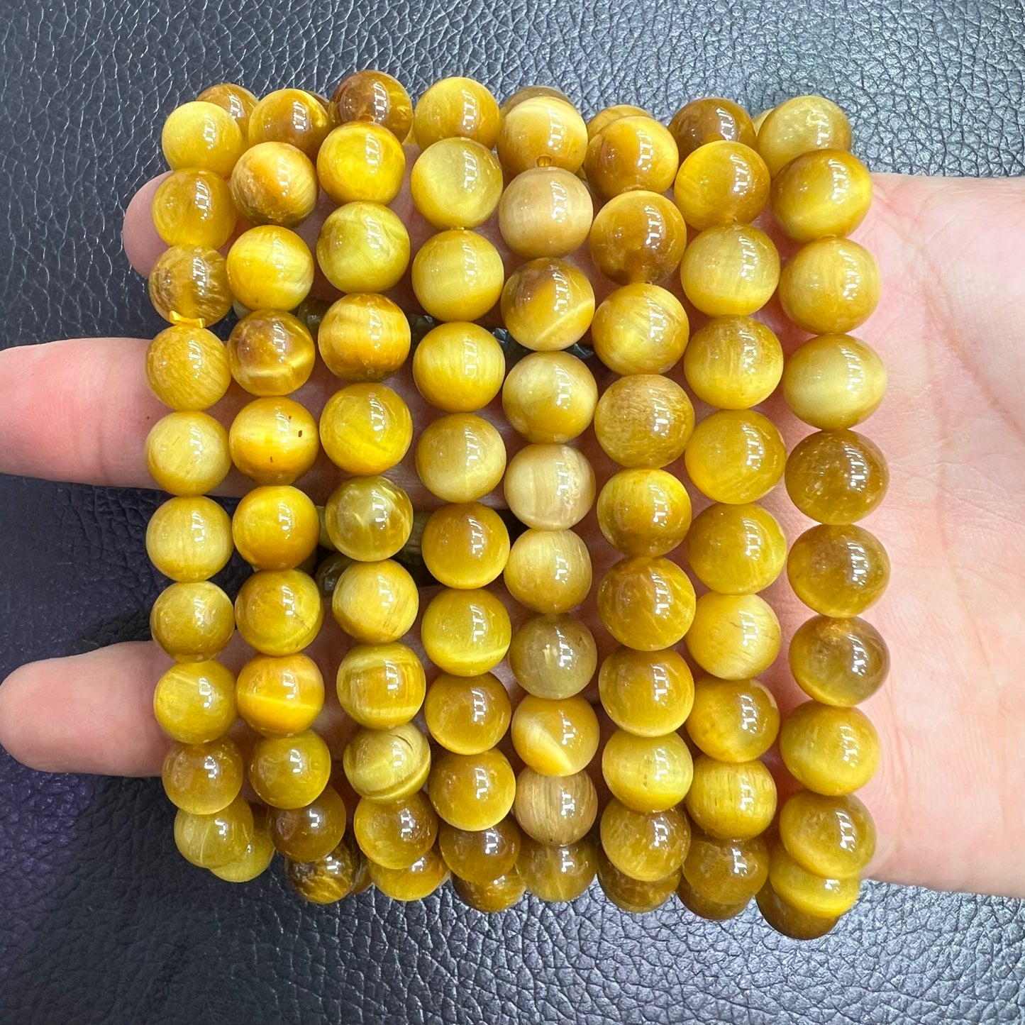 Gold tiger eye bracelet