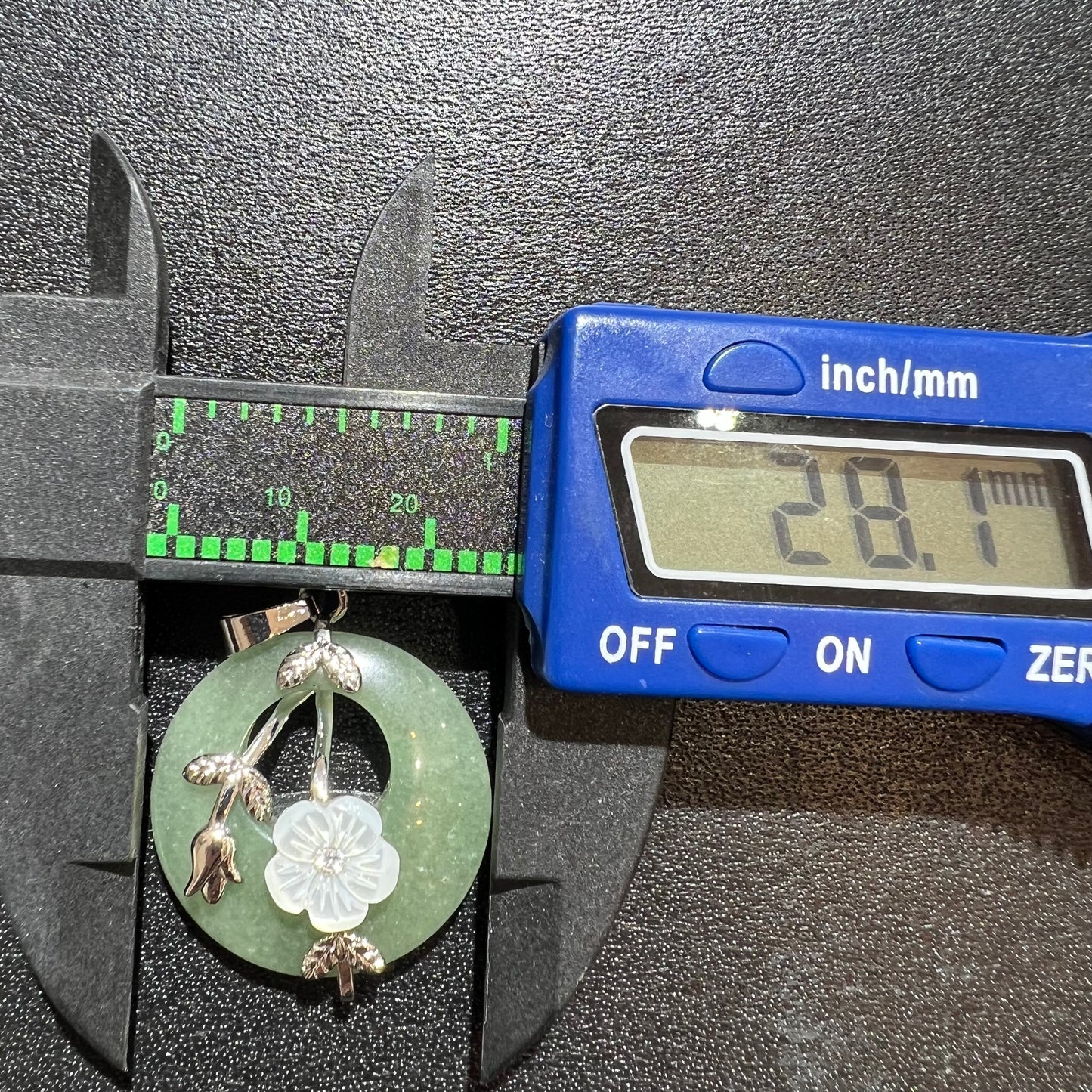 abalone shell pendant