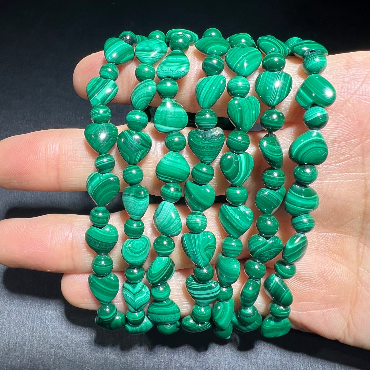 Malachite bracelet
