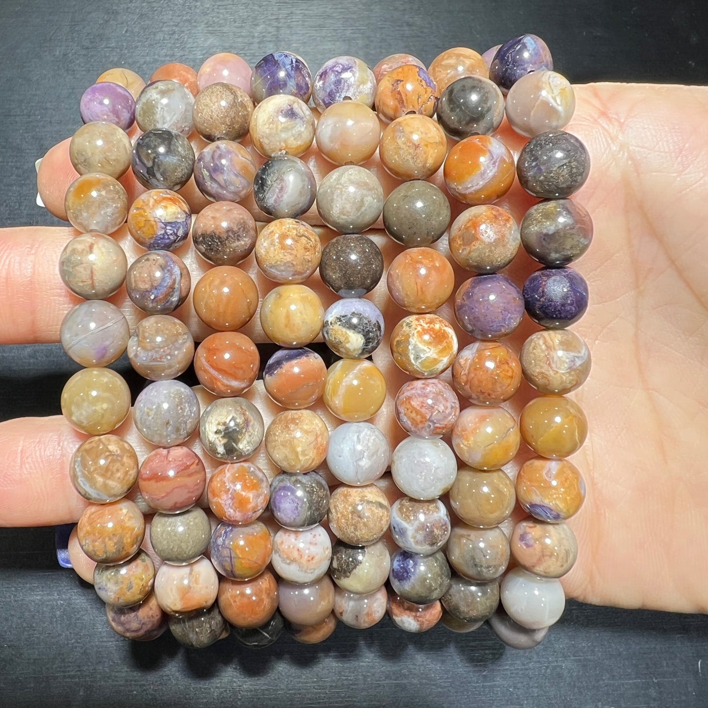 Mystery Fluorite bracelet