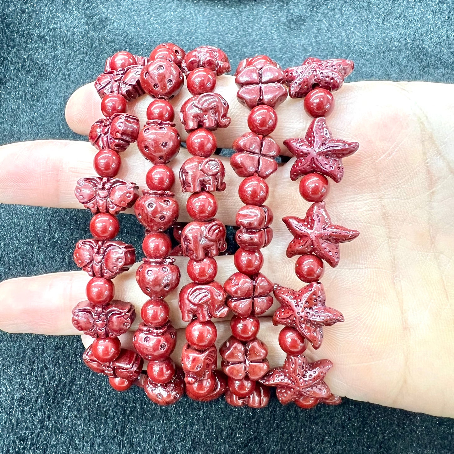 cinnabar bracelet