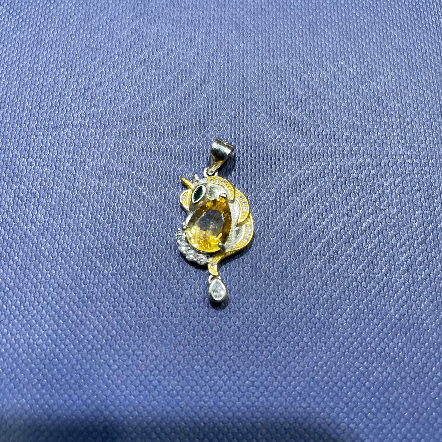 Citrine pendant silver 925