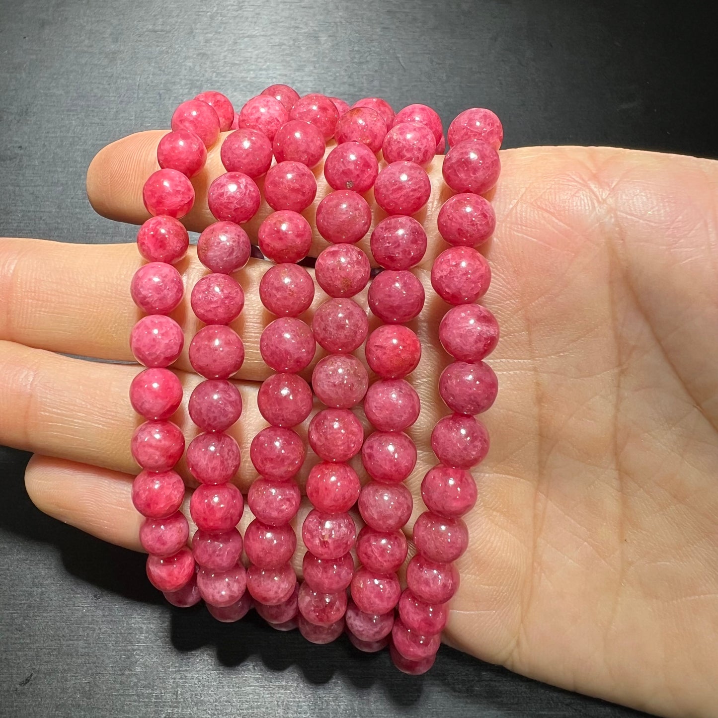 Rhodonite bracelet