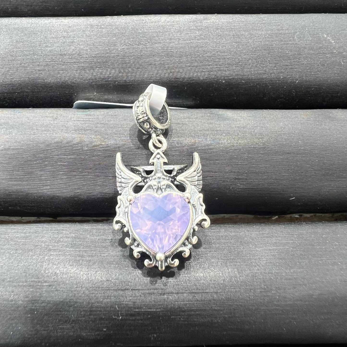 Amethyst pendant silver 925