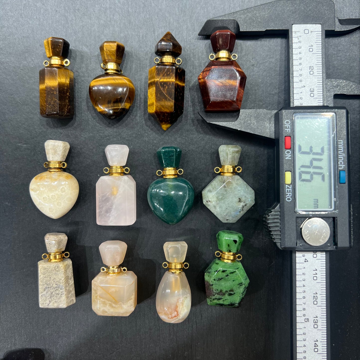 Perfume bottle pendant