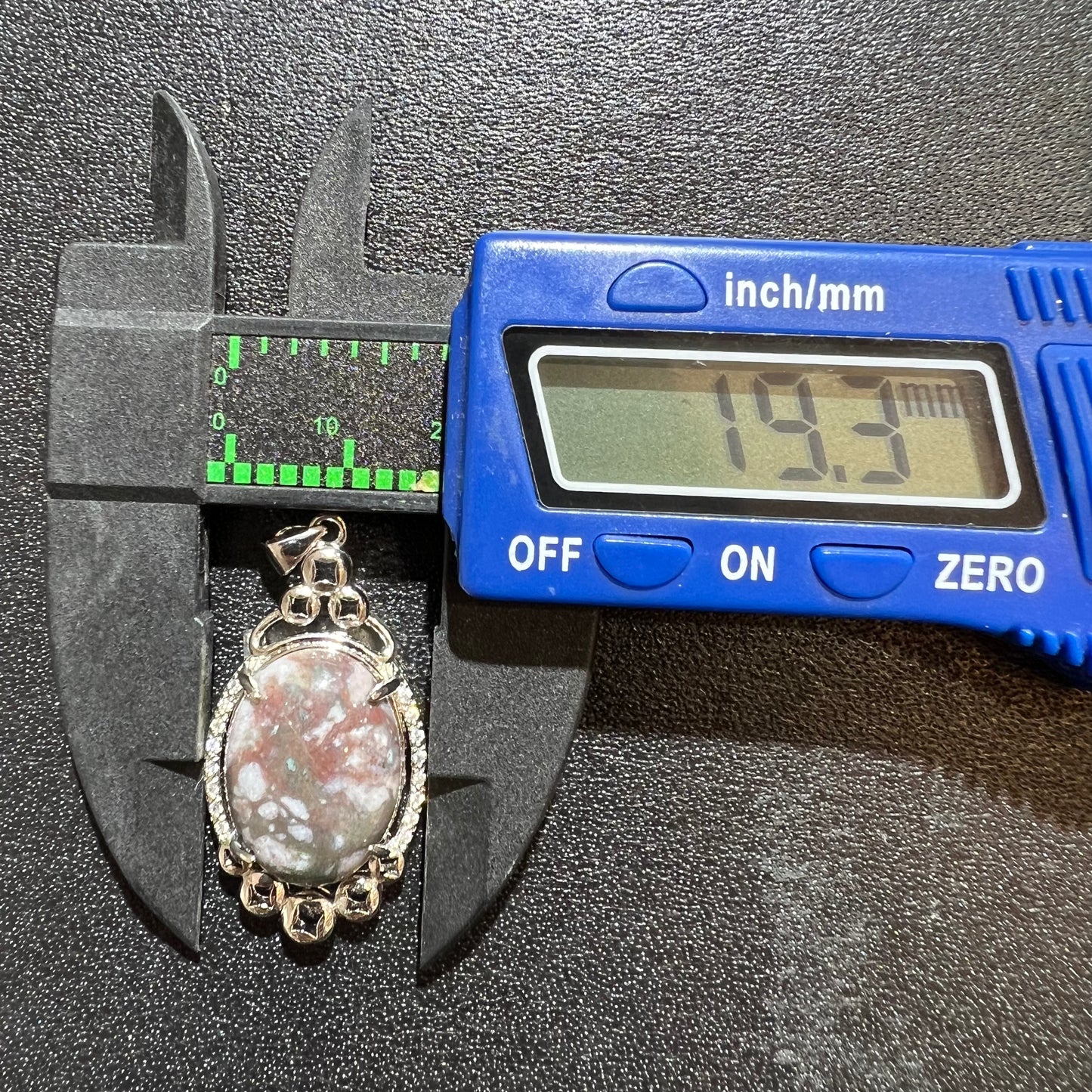 Ocean jasper pendant