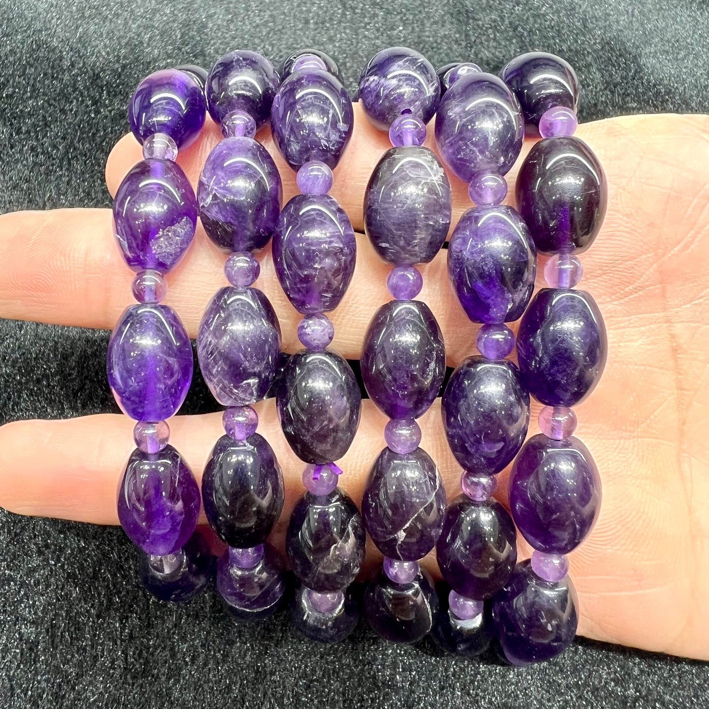 Amethyst bracelet