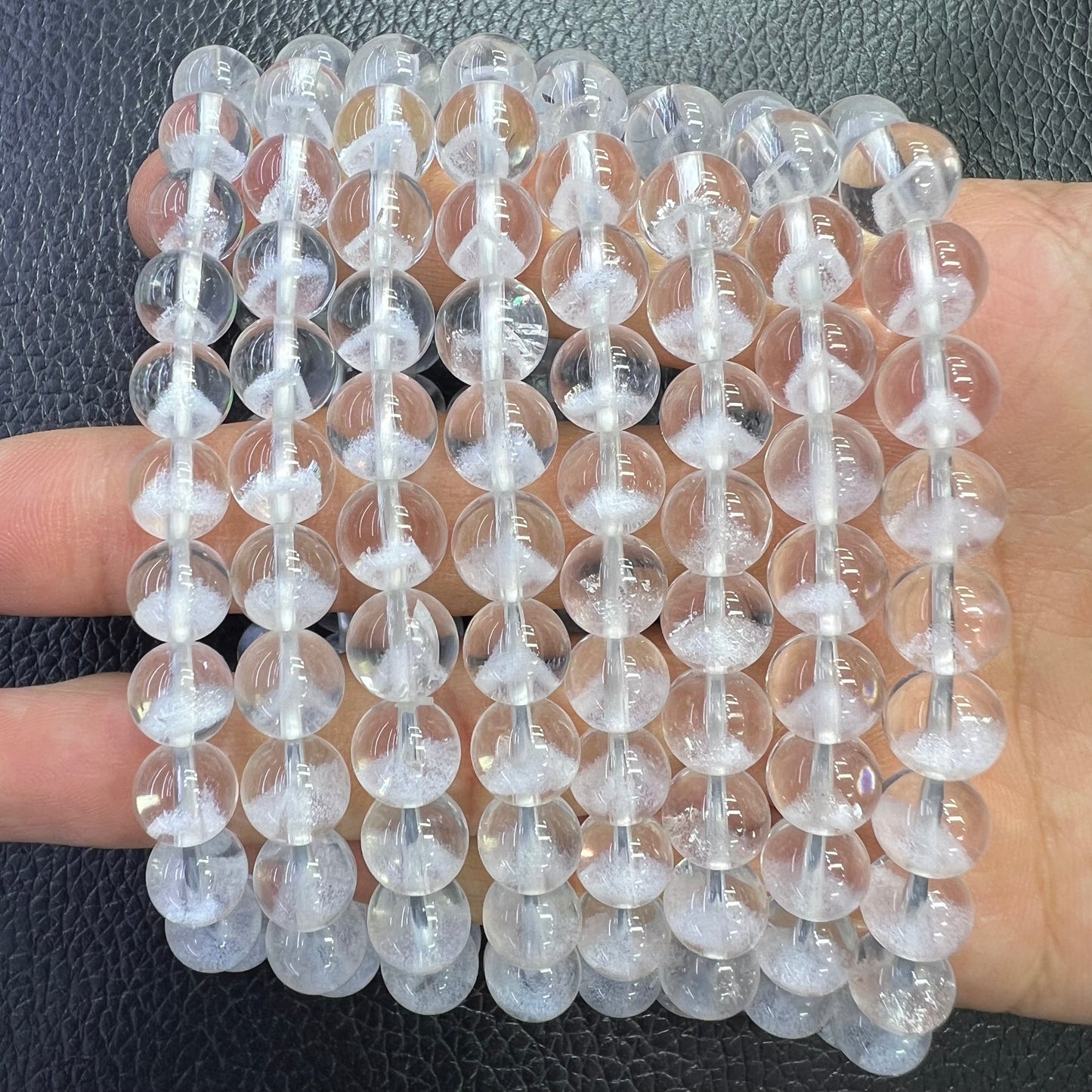 Silver mountain bracelet