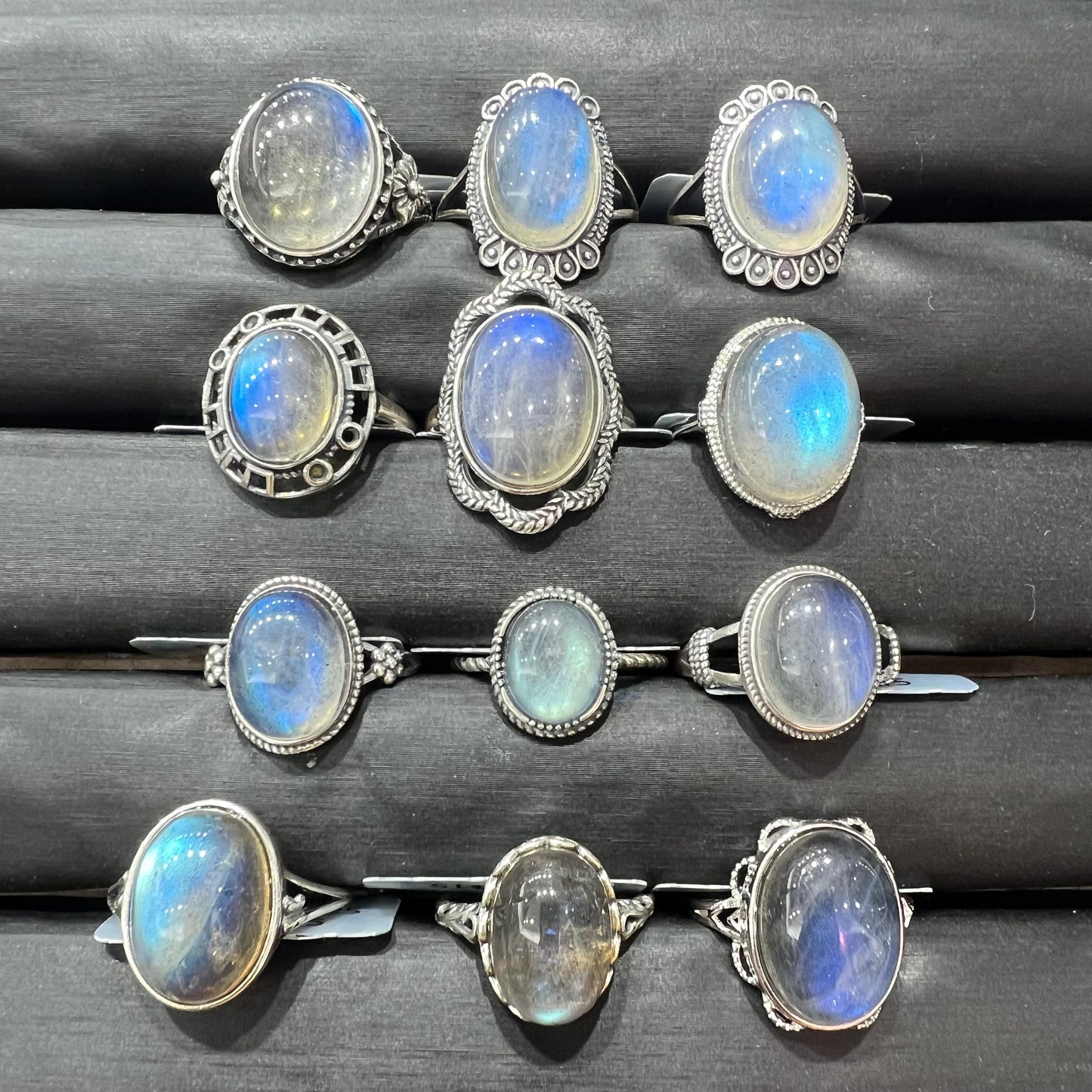 Labradorite ring silver