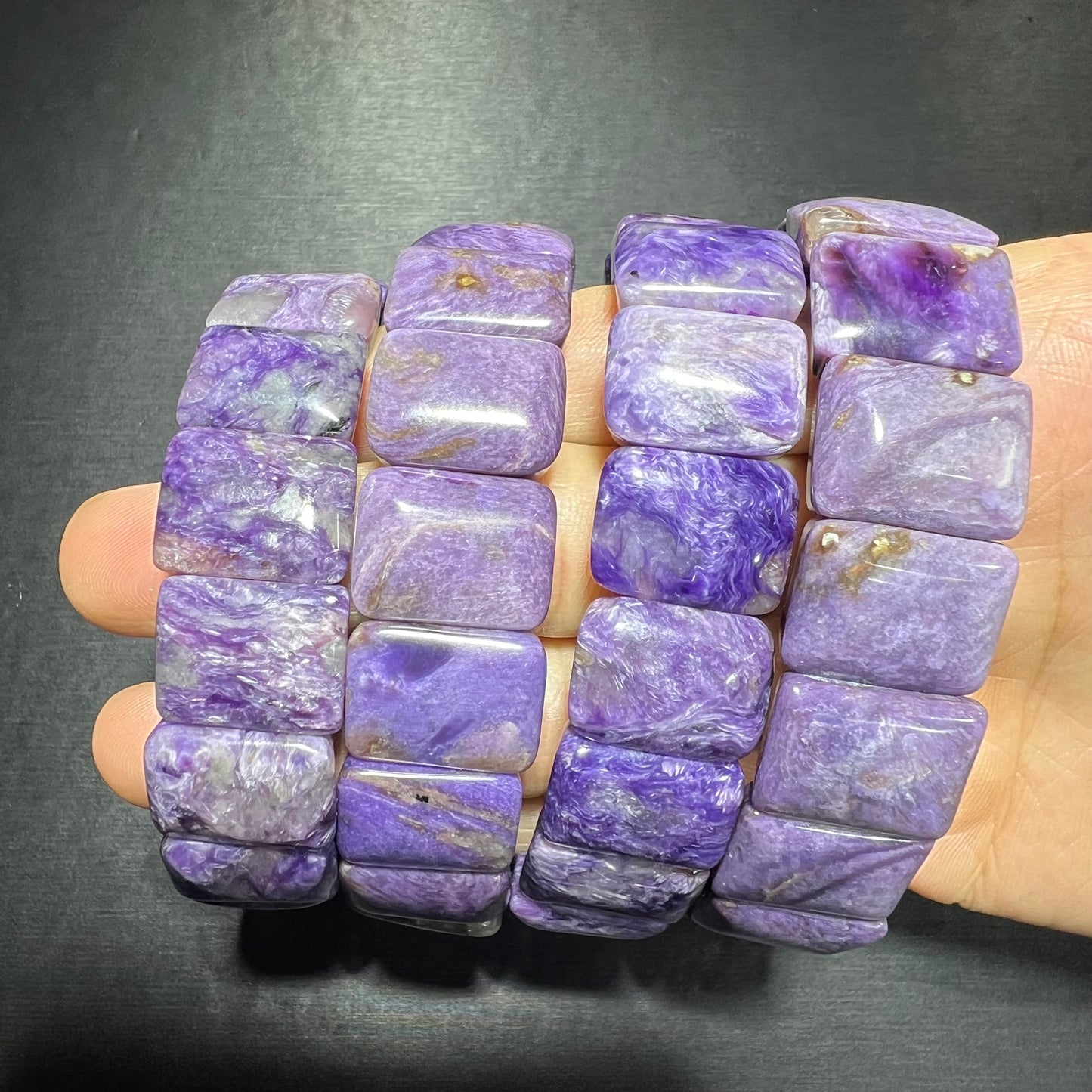 Charoite bracelet