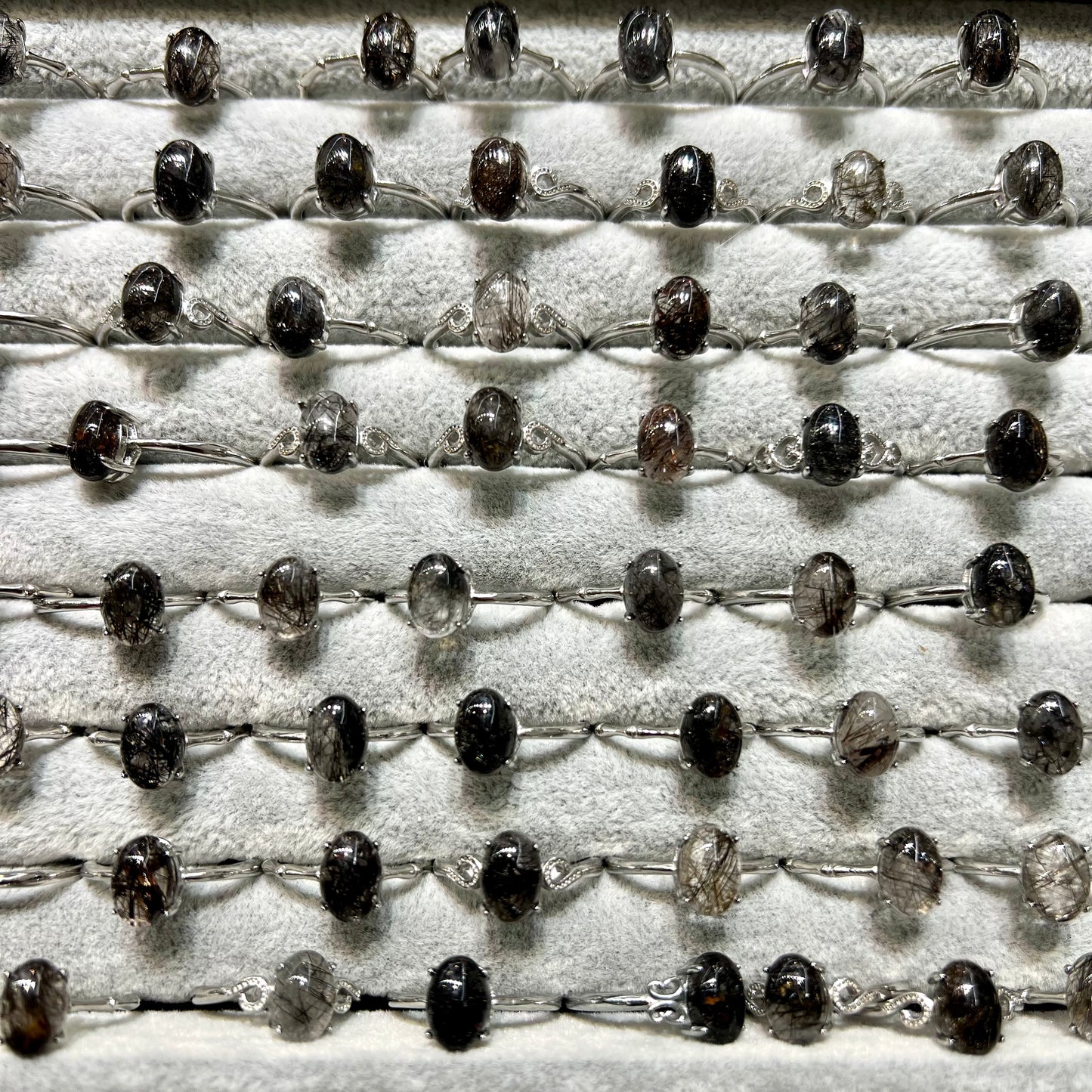 Black rutile ring copper