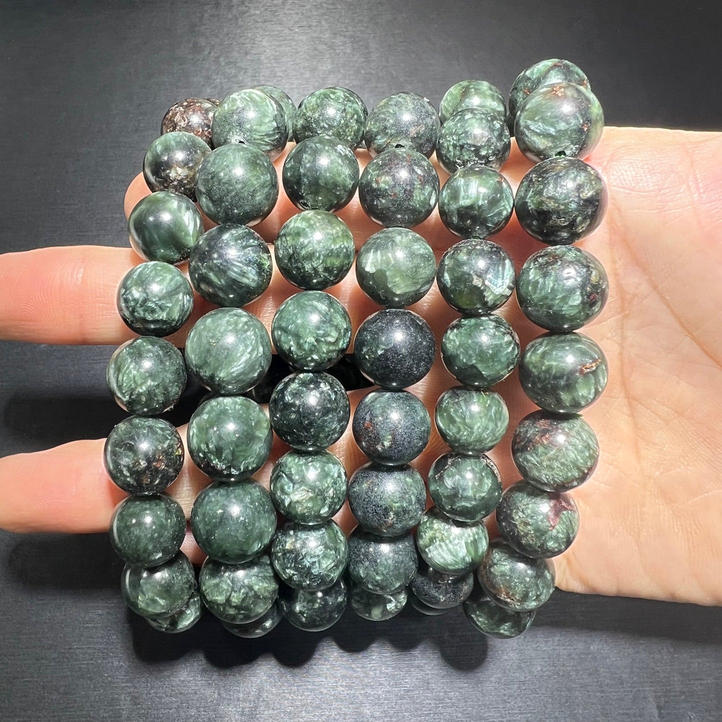 Seraphinite bracelet