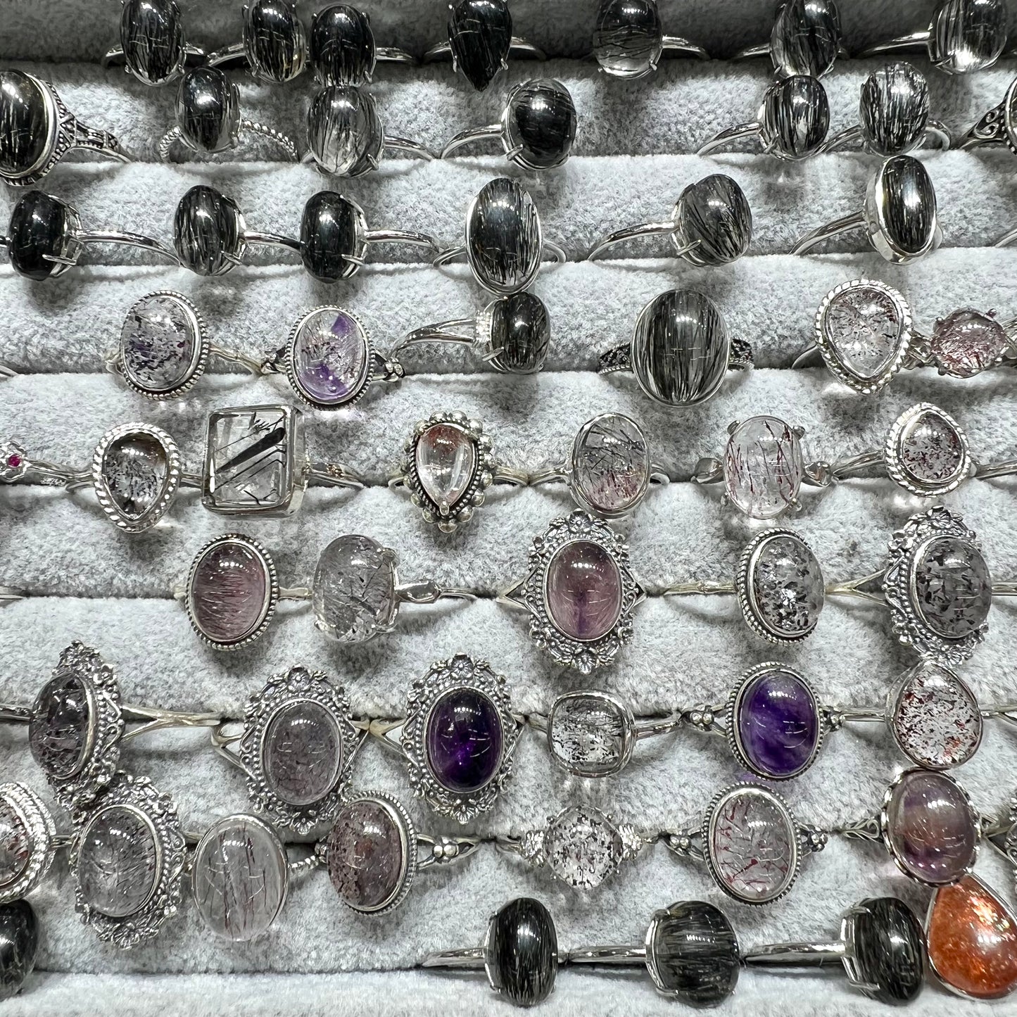 Super seven & black rutile