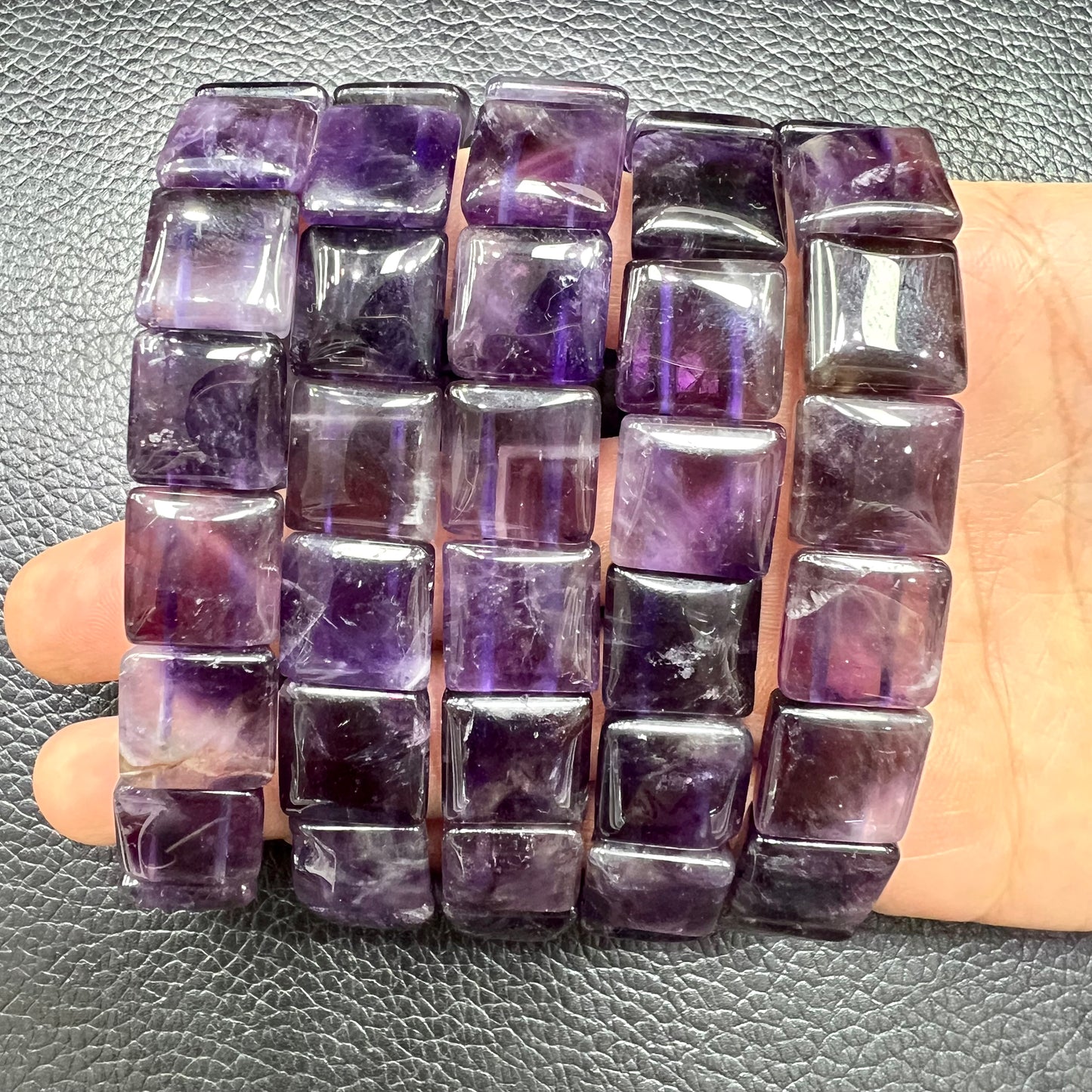Amethyst bangle