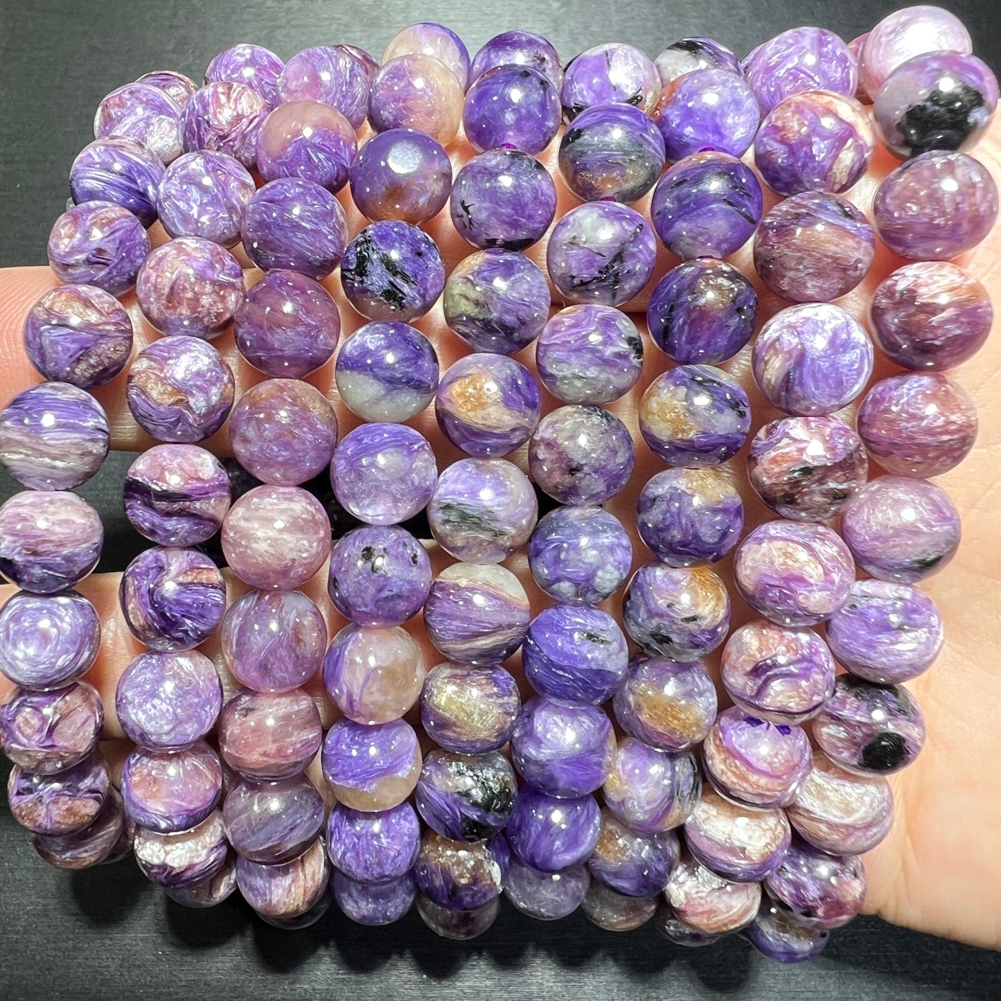 Charoite bracelet