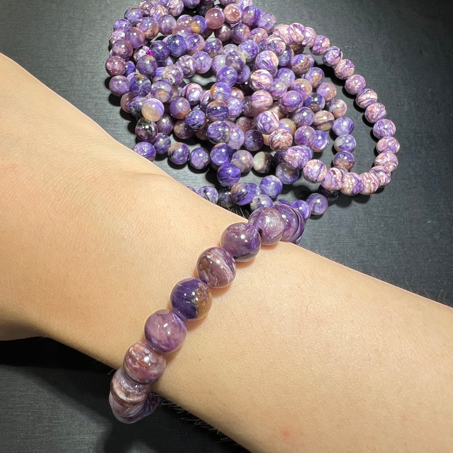 Charoite bracelet