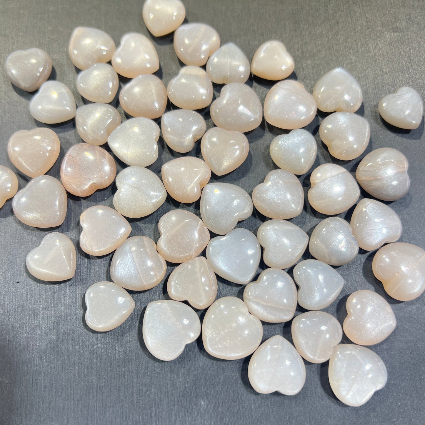 Moon stone moon heart star