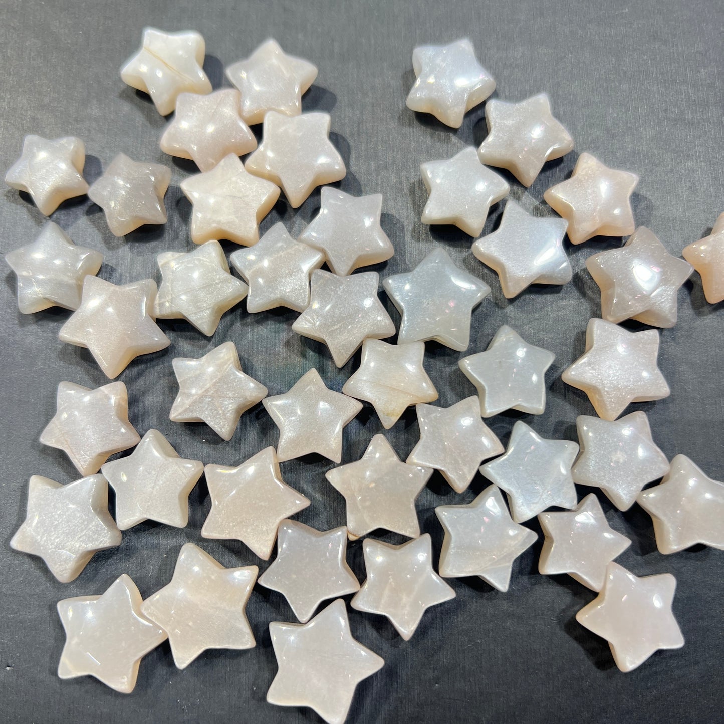 Moon stone moon heart star