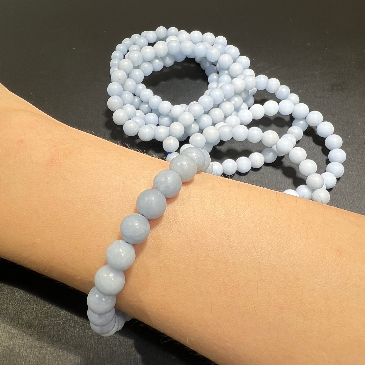 Angelite bracelet