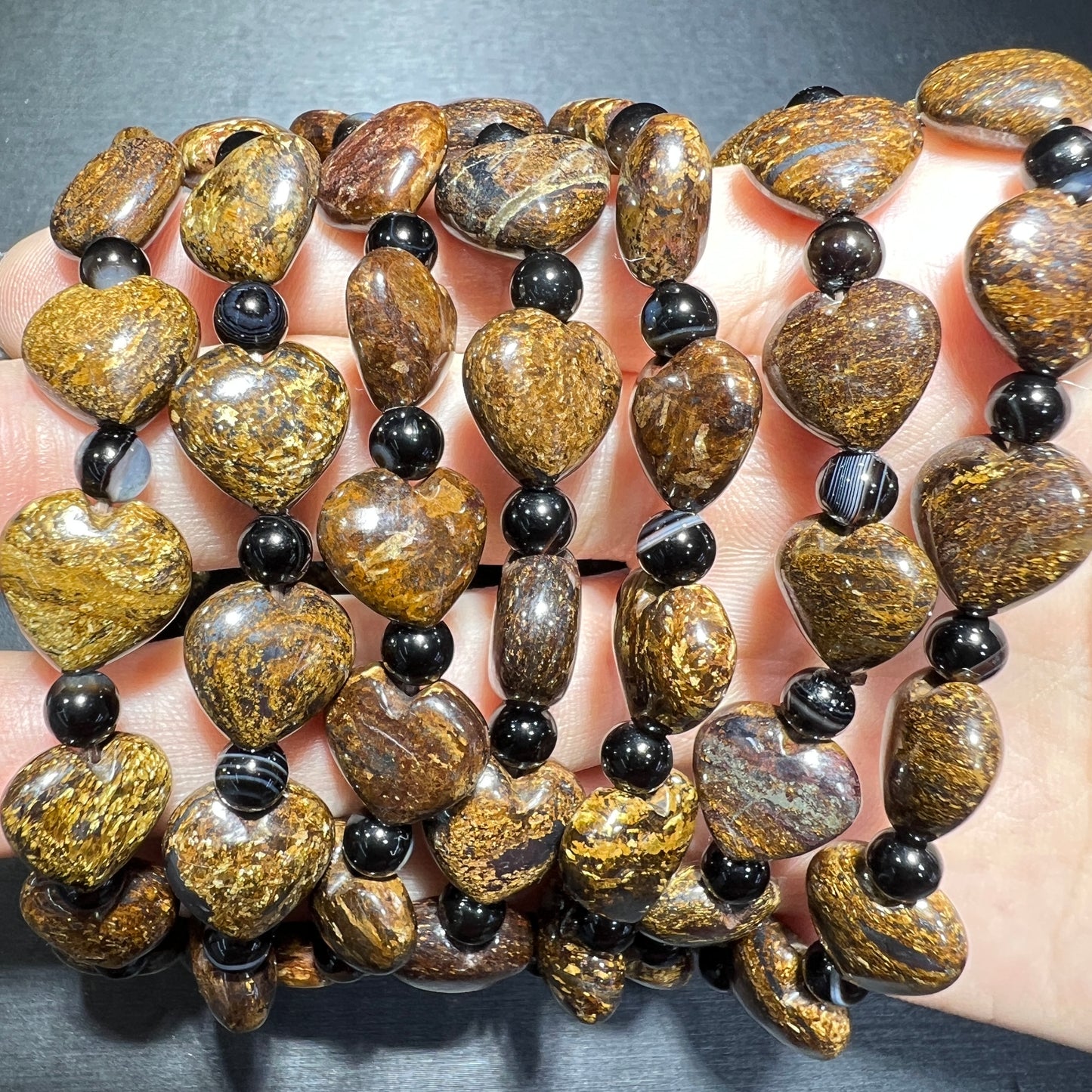 bronzite bracelet