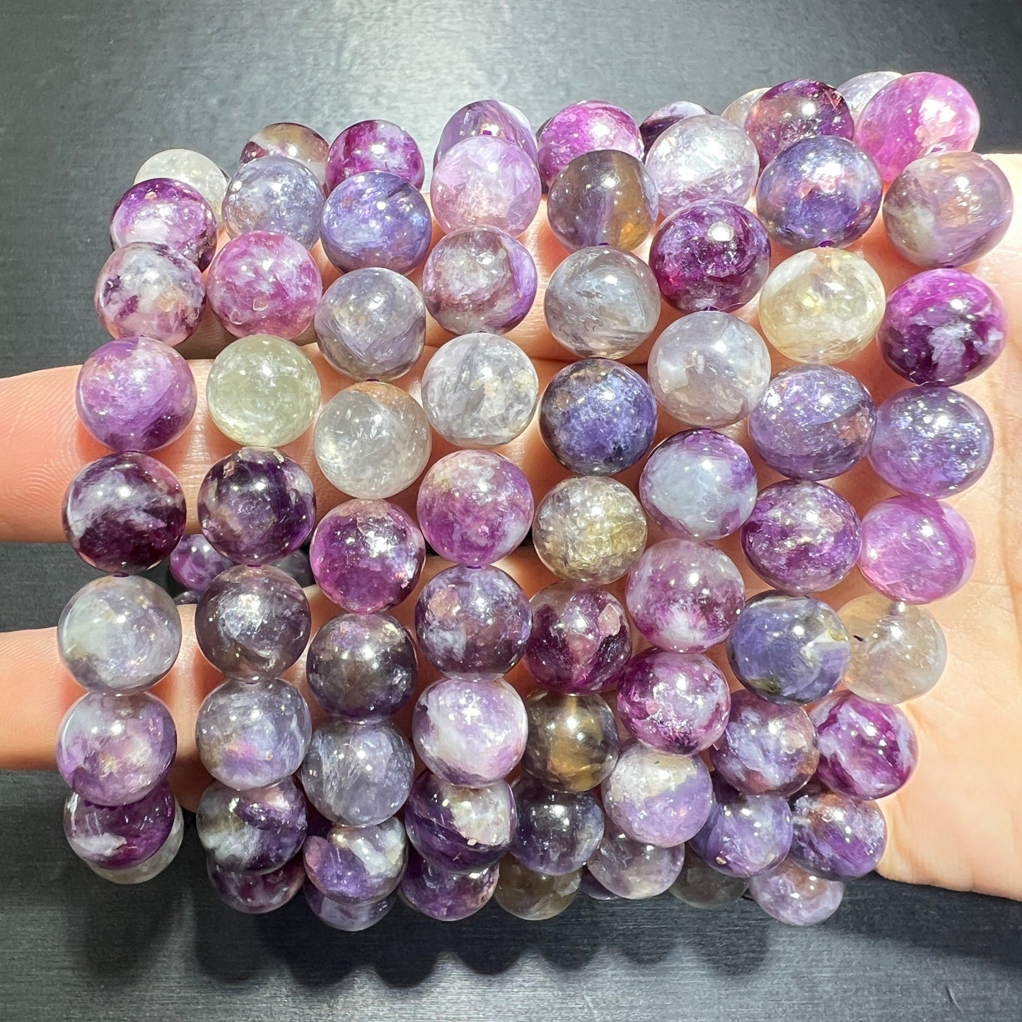Lepidolite bracelet