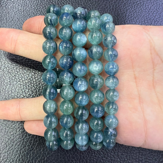 Green kayanite bracelet