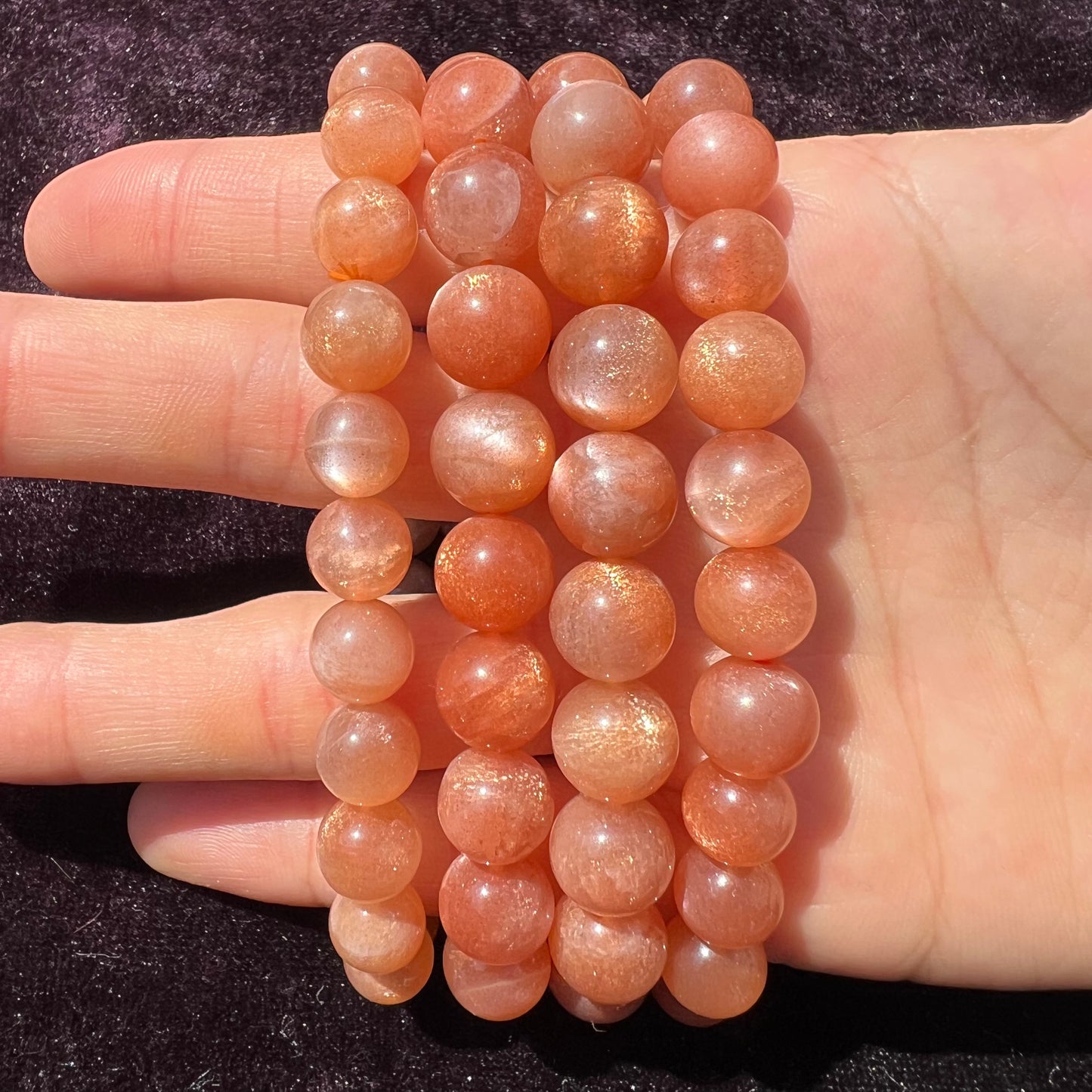 Sunstone bracelet