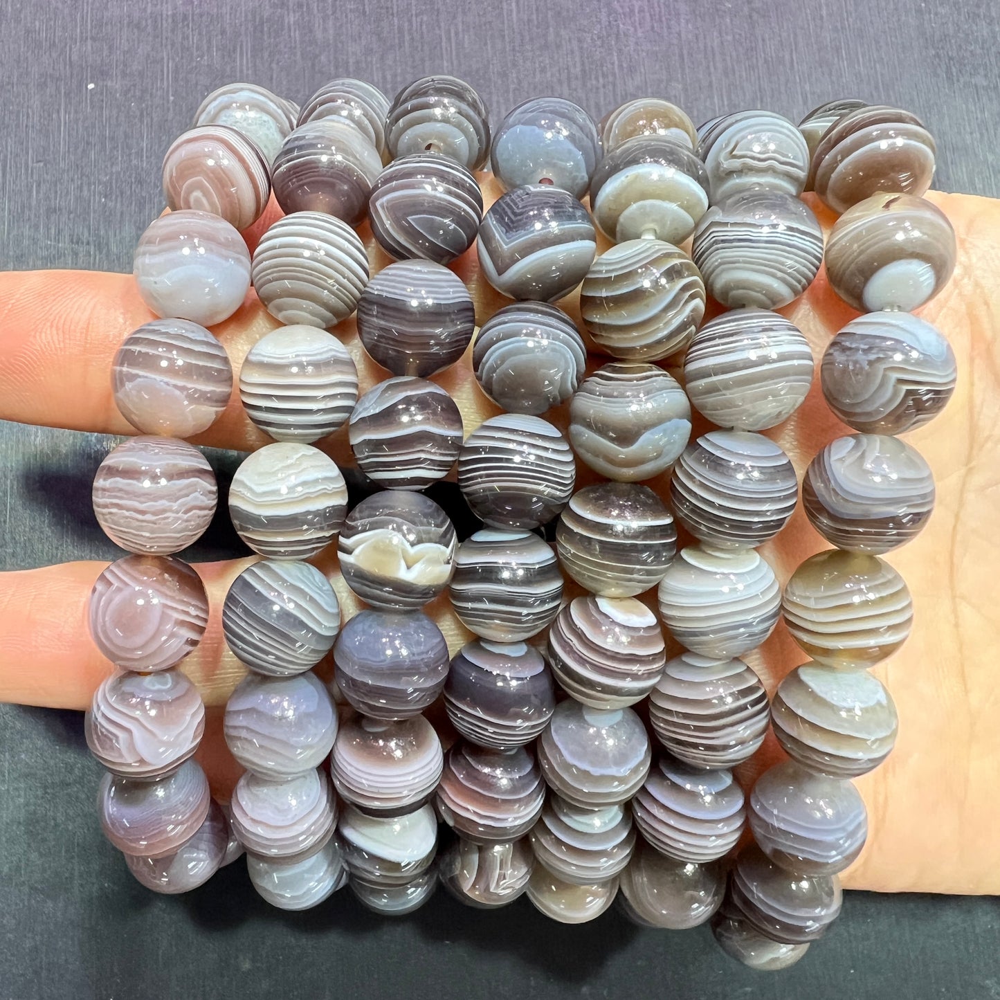 Boswana agate bracelet