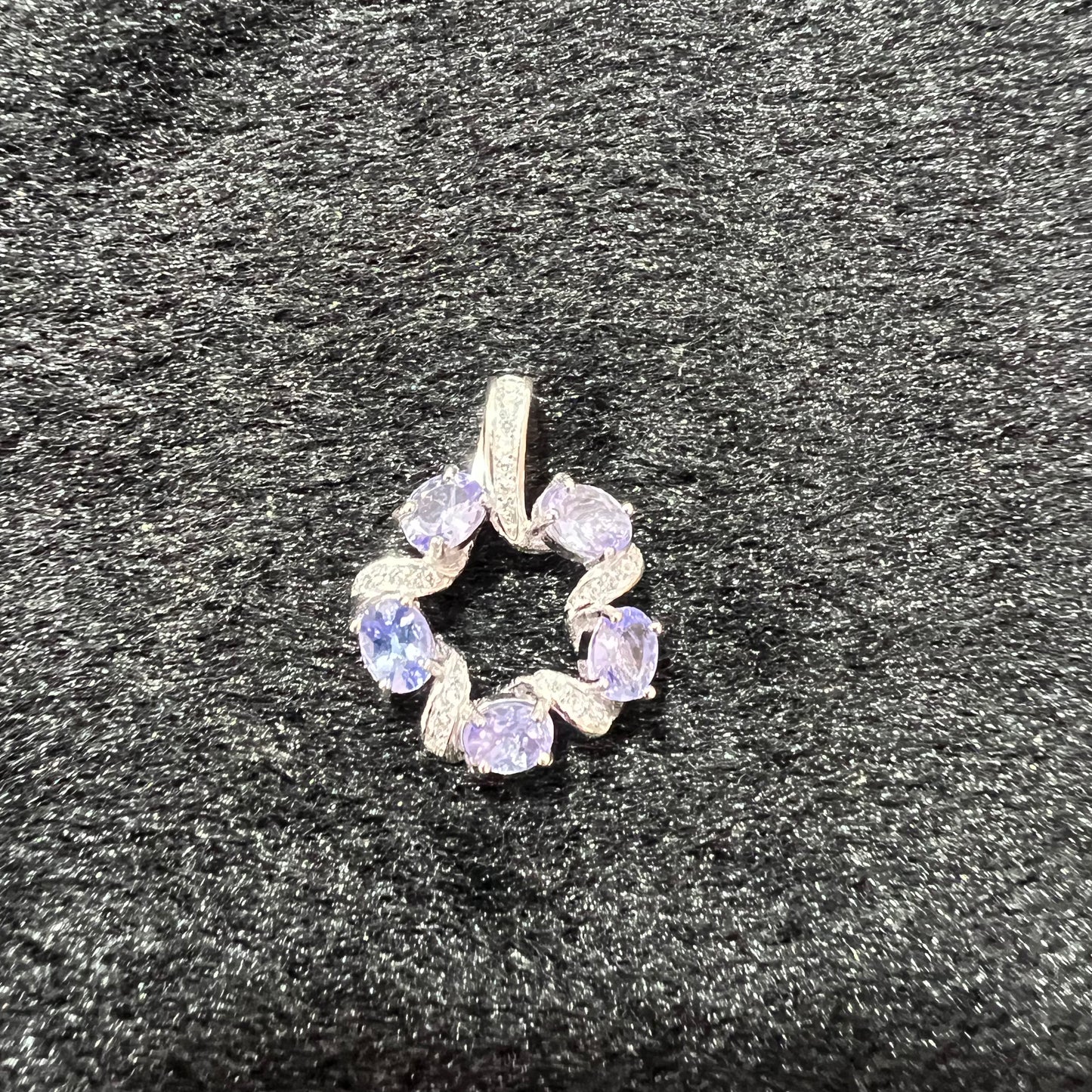 Tanzanite pendant silver 925