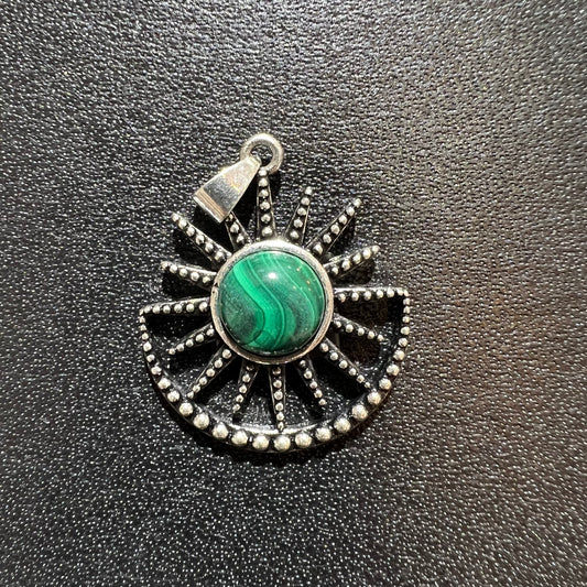 Malachite pendant