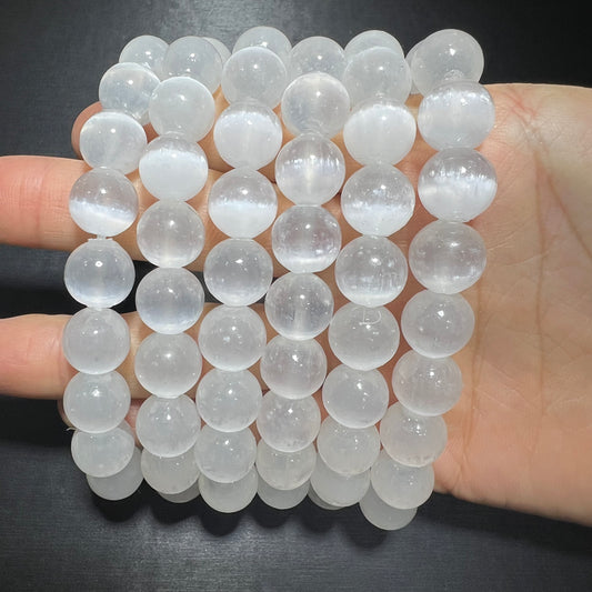 Selenite bracelet