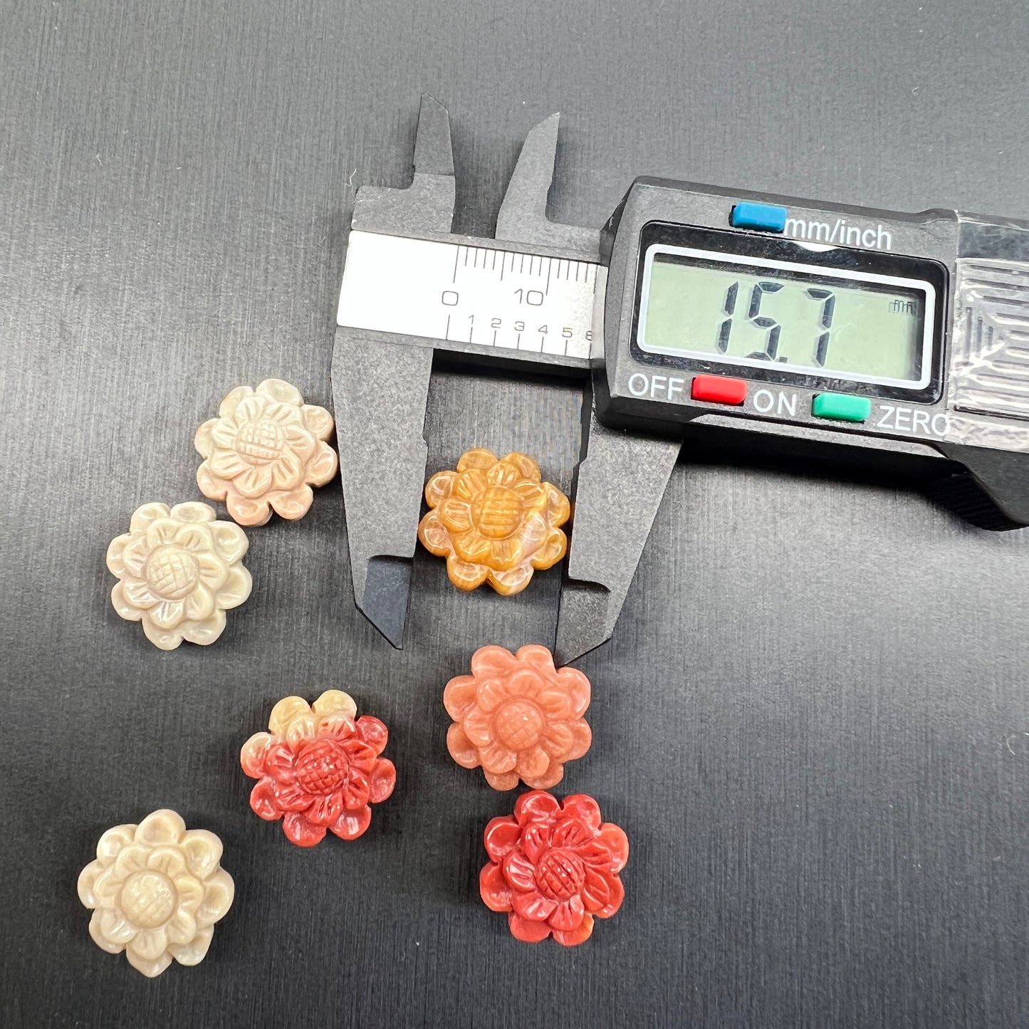 Alashan agate flower