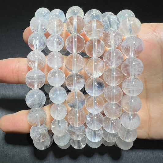 Blue needle bracelet