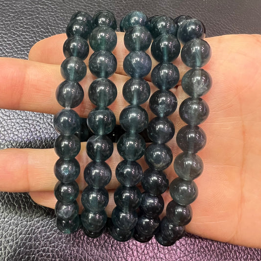 Blue fluorite bracelet