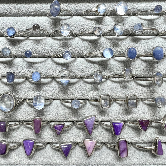Dumortierite & sugilite