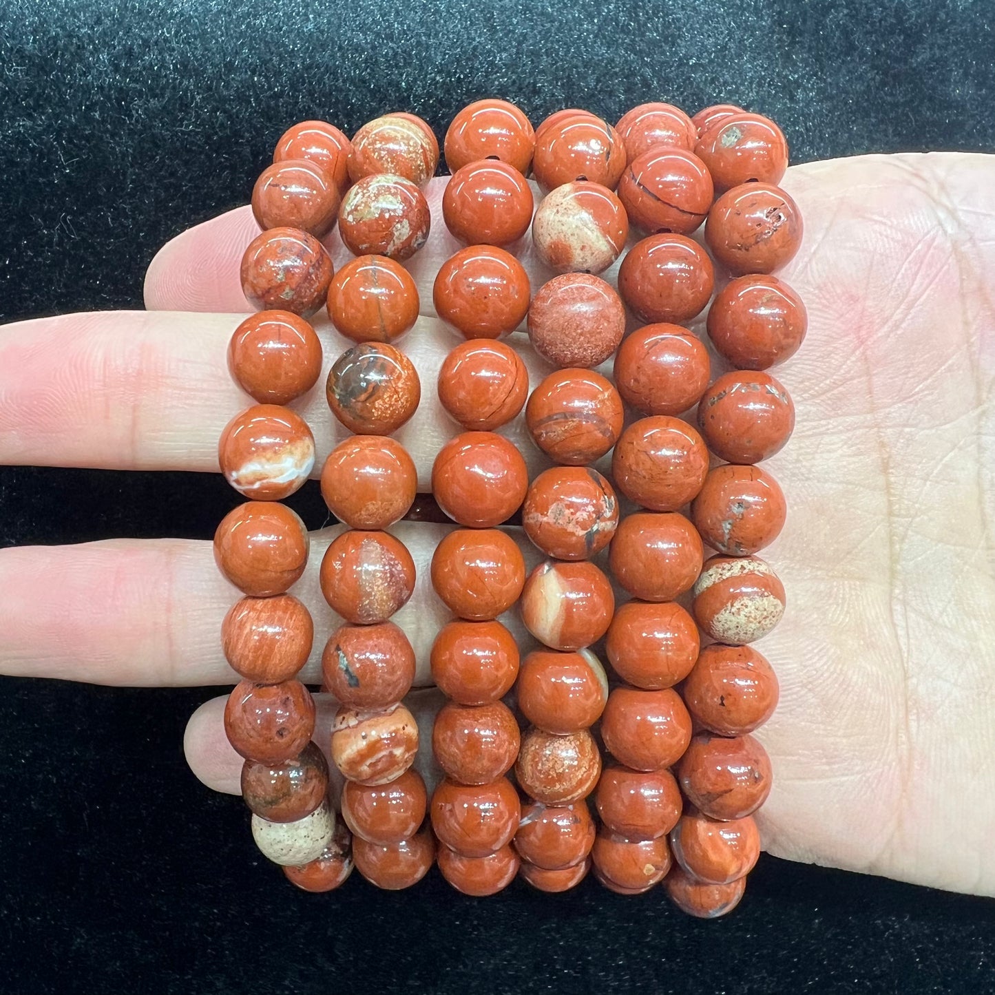 Red jasper bracelet