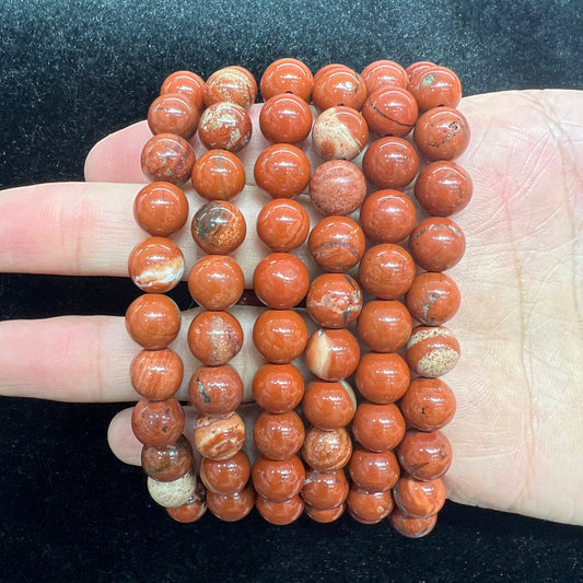 Red jasper bracelet