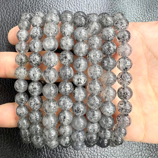 Black mica bracelet