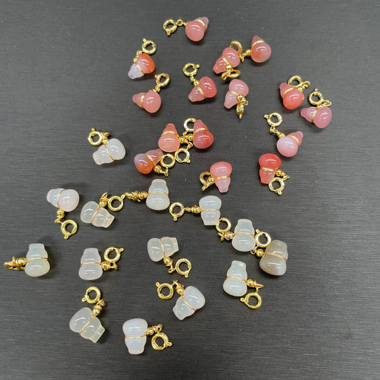 Agate gourd charm