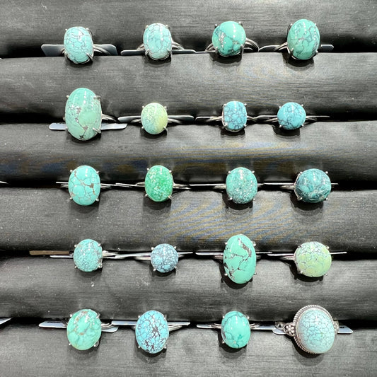 Turquoise ring silver