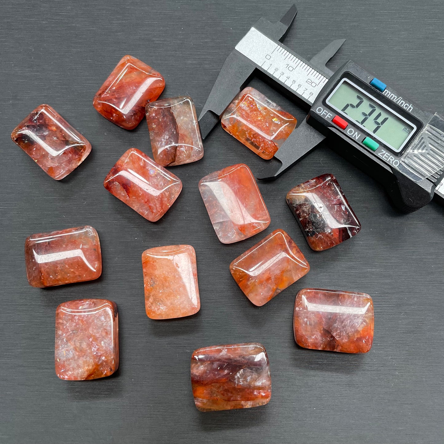 Fire quartz square