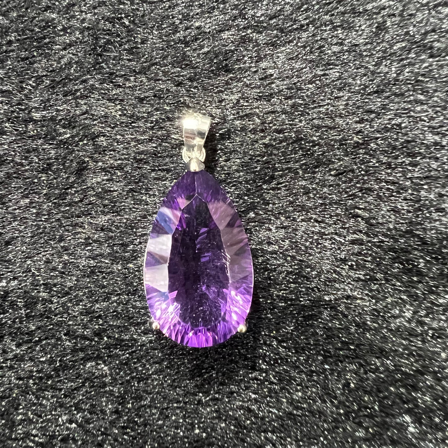 Amethyst pendant silver 925