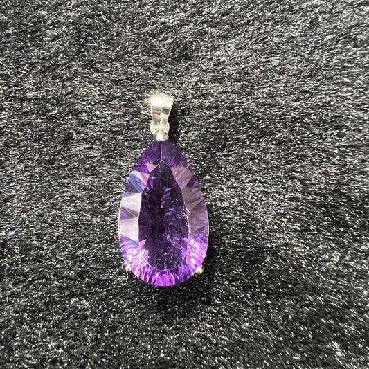 Amethyst pendant silver 925