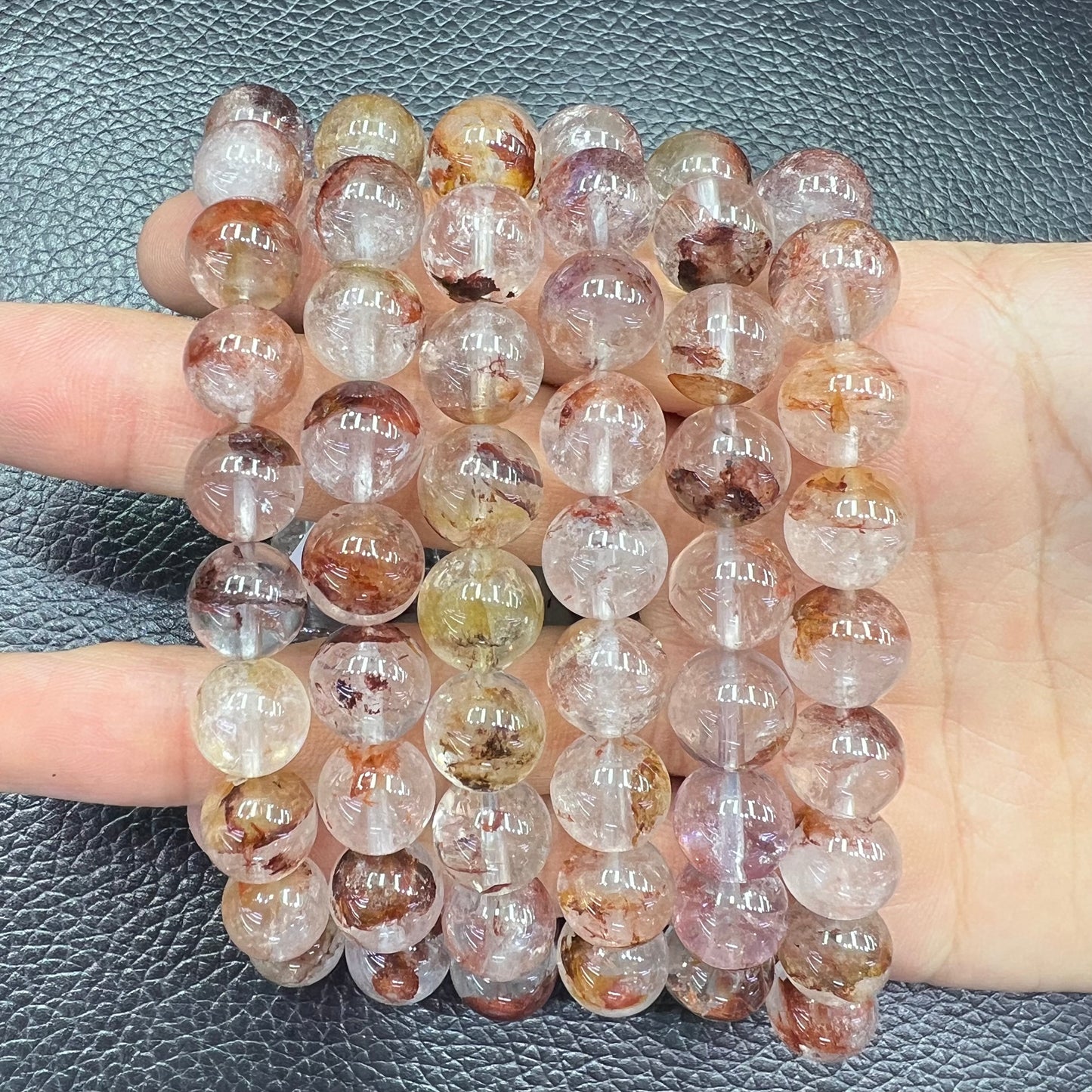 Fire quartz bracelet